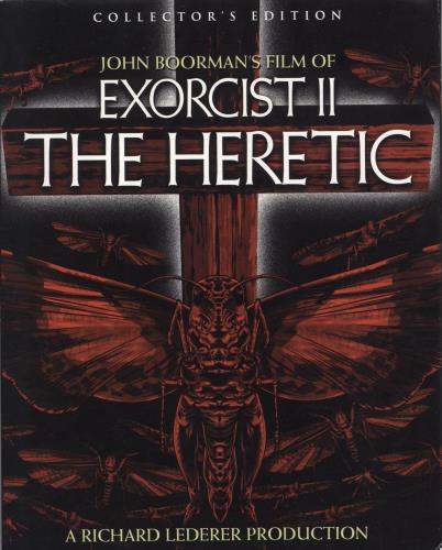 Ennio Morricone Exorcist II:- The Heretic Blu Ray DVD US ENMBREX738307