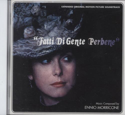 Ennio Morricone Fatti Di Gente Perbene CD album (CDLP) Spanish ENMCDFA743406