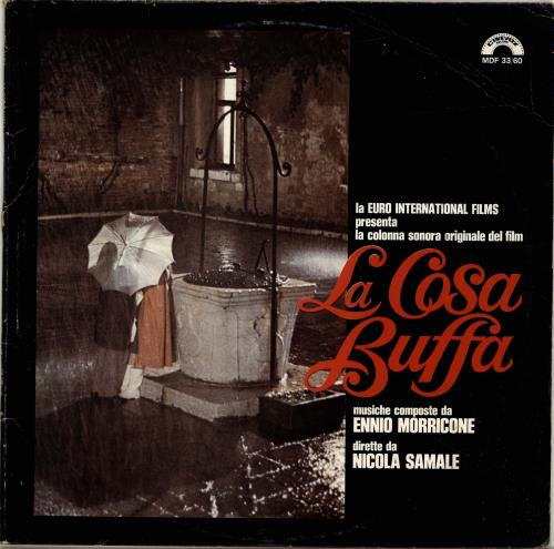 Ennio Morricone La Cosa Buffa vinyl LP album (LP record) Italian ENMLPLA693467