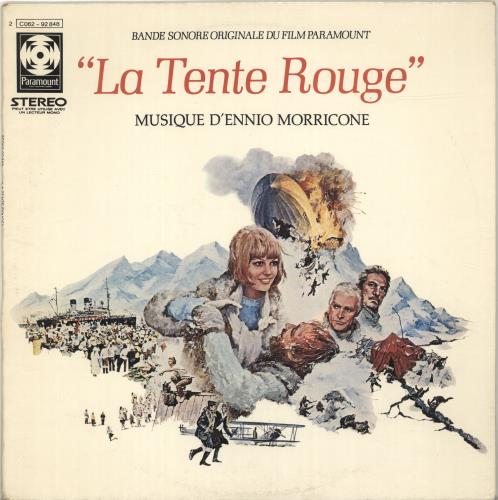 Ennio Morricone La Tente Rouge vinyl LP album (LP record) French ENMLPLA697206