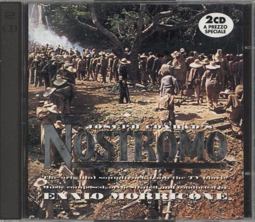 Ennio Morricone Nostromo 2 CD album set (Double CD) Italian ENM2CNO743592