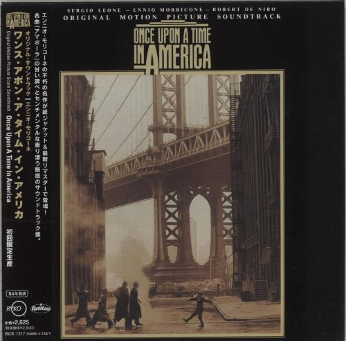 Ennio Morricone Once Upon A Time In America CD album (CDLP) Japanese ENMCDON684961