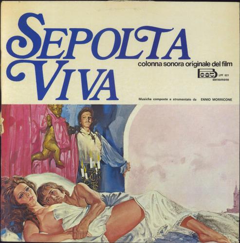 Ennio Morricone Sepolta Viva vinyl LP album (LP record) Italian ENMLPSE818478