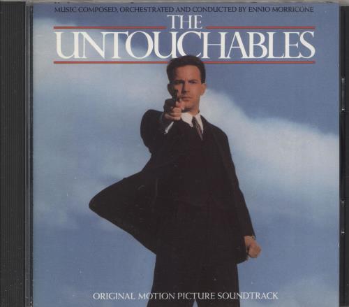 Ennio Morricone The Untouchables CD album (CDLP) US ENMCDTH744419