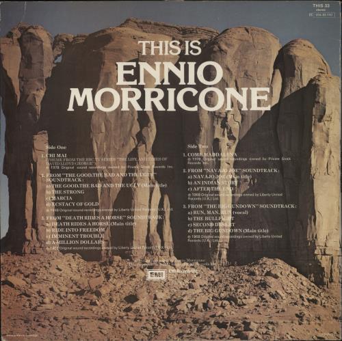 Ennio Morricone This Is Ennio Morricone vinyl LP album (LP record) UK ENMLPTH521752