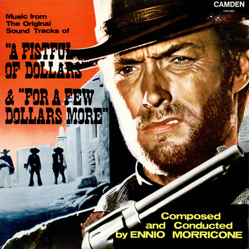 Ennio Morricone A Fistful Of Dollars / For A Few Dollars More vinyl LP album (LP record) UK ENMLPAF461758