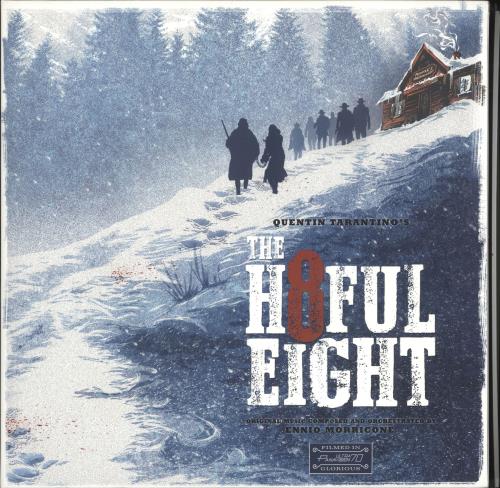 Ennio Morricone Quentin Tarantino's The H8ful Eight - Hateful Eight 2-LP vinyl record set (Double LP Album) UK ENM2LQU724493