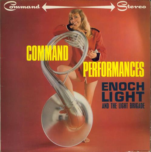 Enoch Light Command Performances vinyl LP album (LP record) UK EOLLPCO770486
