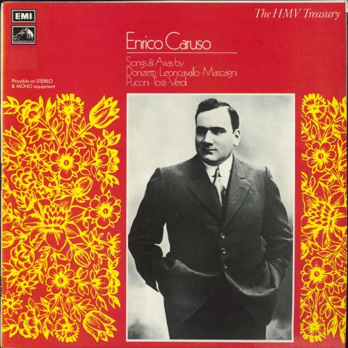 Enrico Caruso Songs And Arias vinyl LP album (LP record) UK EC7LPSO792543