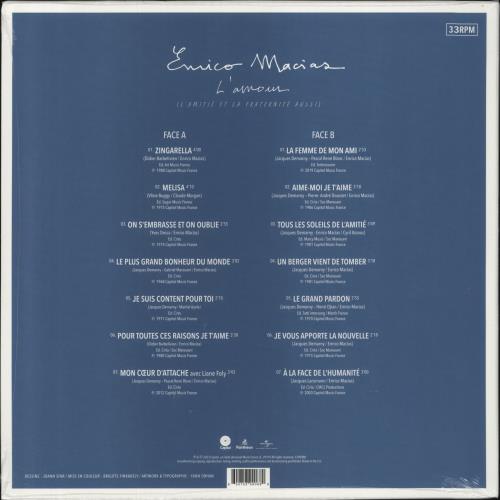 Enrico Macias L'Amour - Sealed vinyl LP album (LP record) French IQYLPLA848089