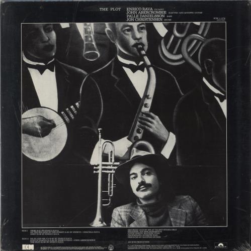 Enrico Rava The Plot - Shrink vinyl LP album (LP record) US ER4LPTH796265