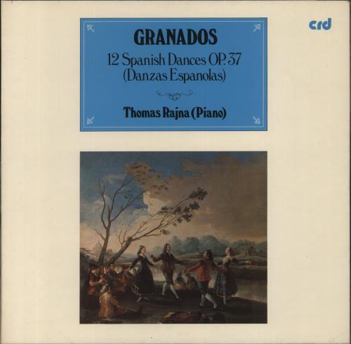 Enrique Granados Granados: 12 Spanish Dances Op. 37 (Danzas Espanolas) vinyl LP album (LP record) UK EP1LPGR858463