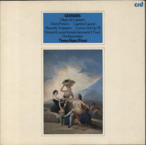 Enrique Granados Granados: Allegro De Concierto / Valses Poeticos / Capricho Espanol / Rapsodia Aragonesa / Carezza V vinyl LP album (LP record) UK EP1LPGR858459