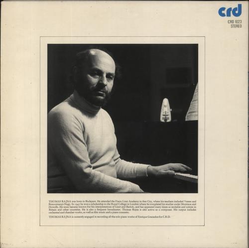 Enrique Granados Granados: Allegro De Concierto / Valses Poeticos / Capricho Espanol / Rapsodia Aragonesa / Carezza V vinyl LP album (LP record) UK EP1LPGR858459