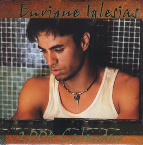 Enrique Iglesias 2004 Calendar calendar UK ENQCACA262166