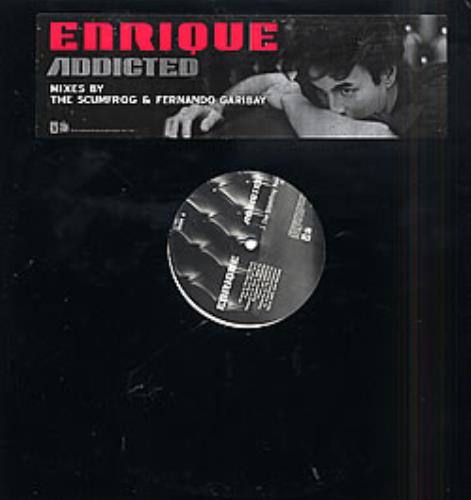 Enrique Iglesias Addicted 12" vinyl single (12 inch record / Maxi-single) US ENQ12AD267177