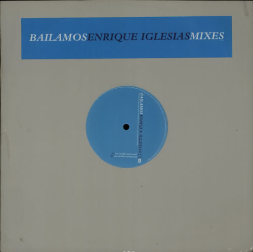 Enrique Iglesias Bailamos 12" vinyl single (12 inch record / Maxi-single) UK ENQ12BA143590