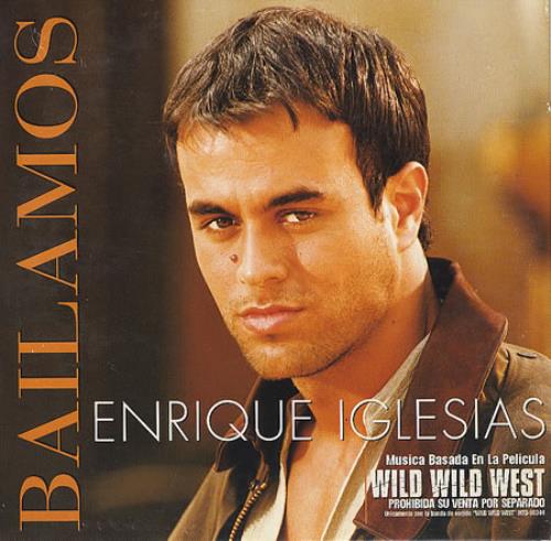 Enrique Iglesias Bailamos CD single (CD5 / 5") Argentinean ENQC5BA242318