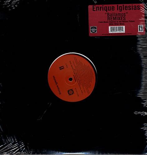 Enrique Iglesias Bailamos 12" vinyl single (12 inch record / Maxi-single) US ENQ12BA365701