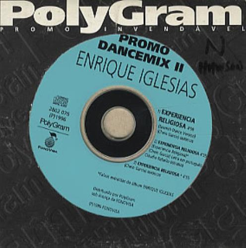 Enrique Iglesias Experiencia Religiosa CD single (CD5 / 5") Brazilian ENQC5EX319004