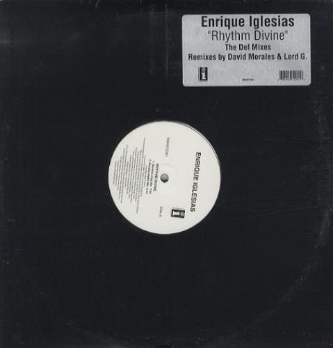 Enrique Iglesias Rhythm Divine - The Def Mixes 12" vinyl single (12 inch record / Maxi-single) US ENQ12RH270314