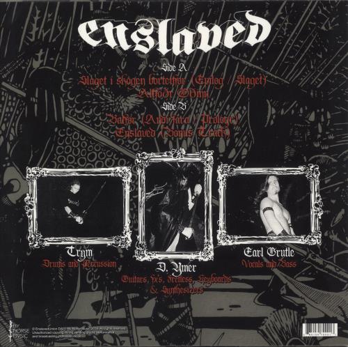 Enslaved Hordanes Land vinyl LP album (LP record) UK H38LPHO868441