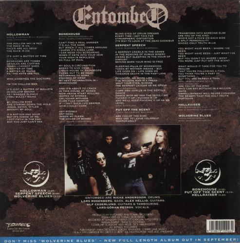 Entombed Hollowman vinyl LP album (LP record) UK ENTLPHO883636