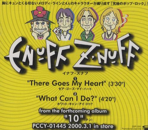 Enuff Z' Nuff There Goes My Heart CD single (CD5 / 5") Japanese ENUC5TH251341