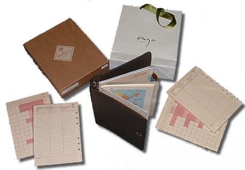 Enya A Day Without Rain - Mulberry organiser memorabilia UK ENYMMAD169335