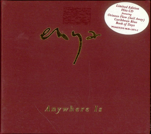Enya Anywhere Is - Embossed CD single (CD5 / 5") UK ENYC5AN56433