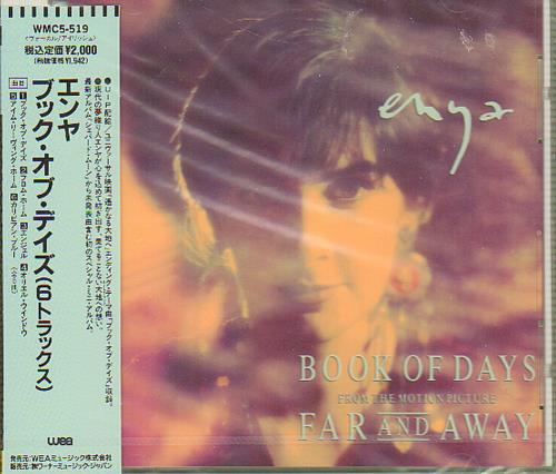 Enya Book Of Days CD single (CD5 / 5") Japanese ENYC5BO300663