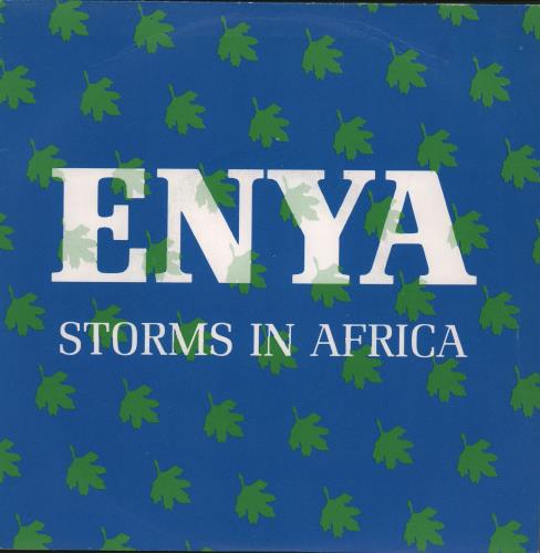 Enya Storms In Africa 7" vinyl single (7 inch record / 45) Spanish ENY07ST33382