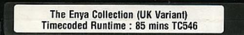 Enya The Enya Collection video (VHS or PAL or NTSC) UK ENYVITH206694