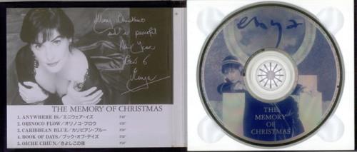 Enya The Memory Of Christmas CD single (CD5 / 5") Japanese ENYC5TH144749