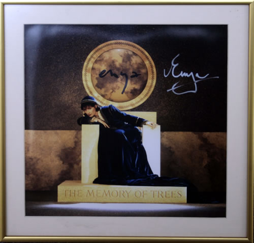 Enya The Memory Of Trees - Autographed Print memorabilia UK ENYMMTH117870