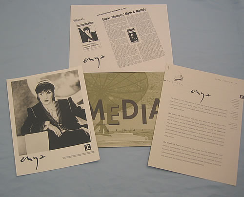 Enya The Memory Of Trees media press pack US ENYPPTH73176