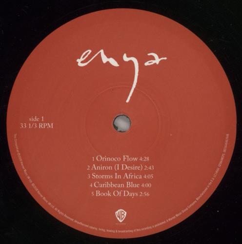 Enya The Very Best Of Enya 2-LP vinyl record set (Double LP Album) UK ENY2LTH889447