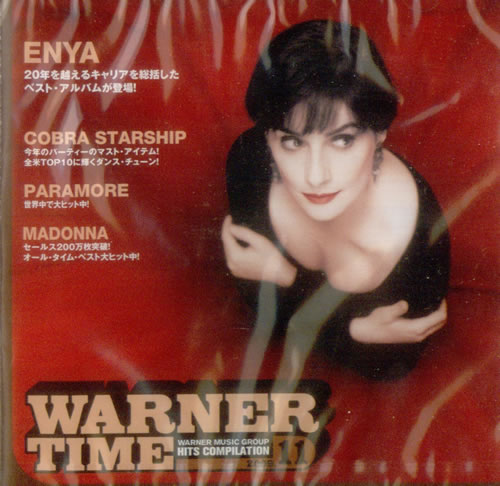 Enya Warner Time 2009 Hits Compilation CD album (CDLP) Japanese ENYCDWA544785