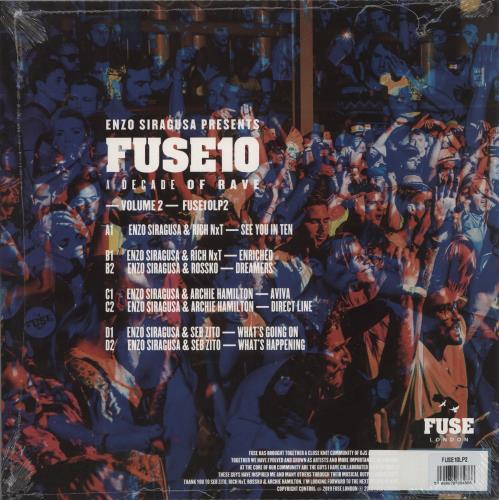 Enzo Siragusa A Decade of Rave - Volume 2 - Sealed 2-LP vinyl record set (Double LP Album) UK 9V32LAD870034