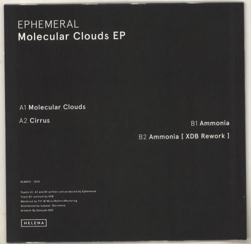 Ephemeral Molecular Clouds EP 12" vinyl single (12 inch record / Maxi-single) Portuguese 0TK12MO735348
