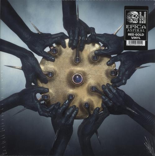 Epica Aspiral - Red Gold Vinyl - Sealed 2-LP vinyl record set (Double LP Album) US EDQ2LAS864667