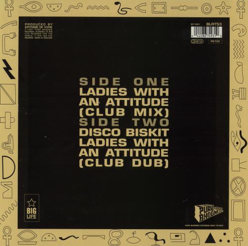 Epitome Of Hype Ladies With An Attitude 12" vinyl single (12 inch record / Maxi-single) UK 2XO12LA760532