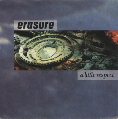Erasure A Little Respect + Press Sheet 7" vinyl single (7 inch record / 45) German ERA07AL880644