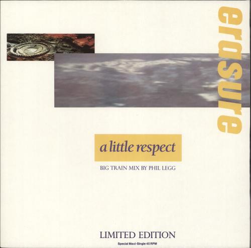 Erasure A Little Respect - Remix 12" vinyl single (12 inch record / Maxi-single) German ERA12AL707113