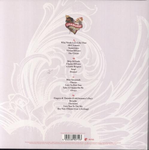 Erasure Always - The Very Best Of Erasure 2-LP vinyl record set (Double LP Album) UK ERA2LAL849137