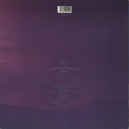 Erasure Blue Savannah 12" vinyl single (12 inch record / Maxi-single) UK ERA12BL102399