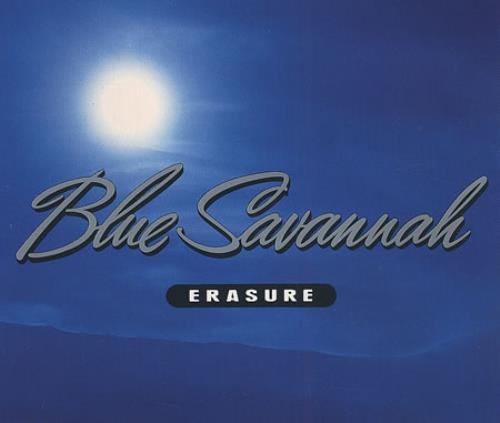 Erasure Blue Savannah CD single (CD5 / 5") UK ERAC5BL18200