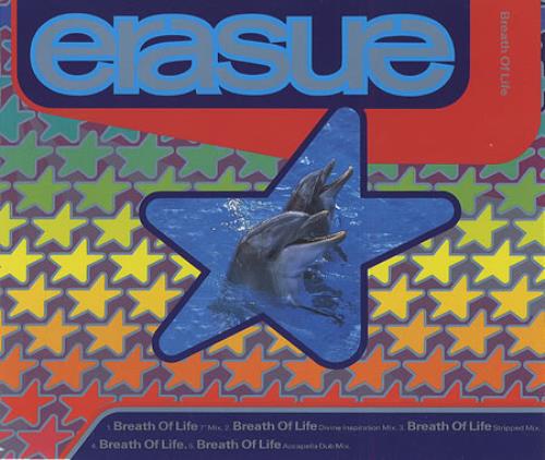 Erasure Breath Of Life CD single (CD5 / 5") German ERAC5BR02825