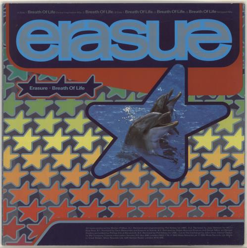 Erasure Breath Of Life 12" vinyl single (12 inch record / Maxi-single) UK ERA12BR308007