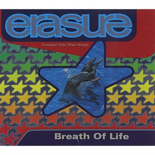 Erasure Breath Of Life CD single (CD5 / 5") US ERAC5BR05115